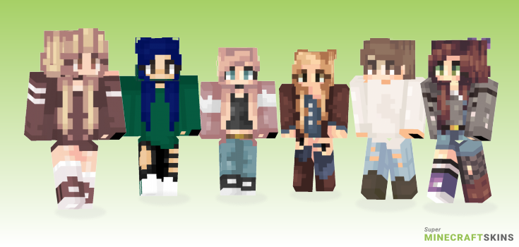 Issues Minecraft Skins - Best Free Minecraft skins for Girls and Boys