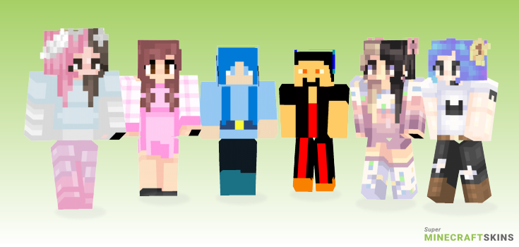 Its my Minecraft Skins - Best Free Minecraft skins for Girls and Boys