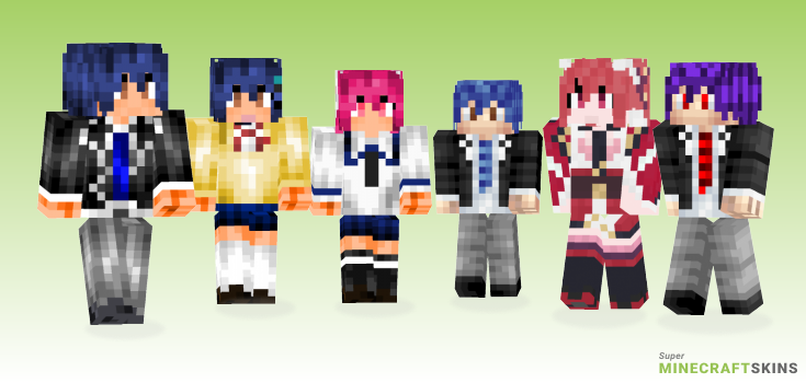Itsuka Minecraft Skins - Best Free Minecraft skins for Girls and Boys