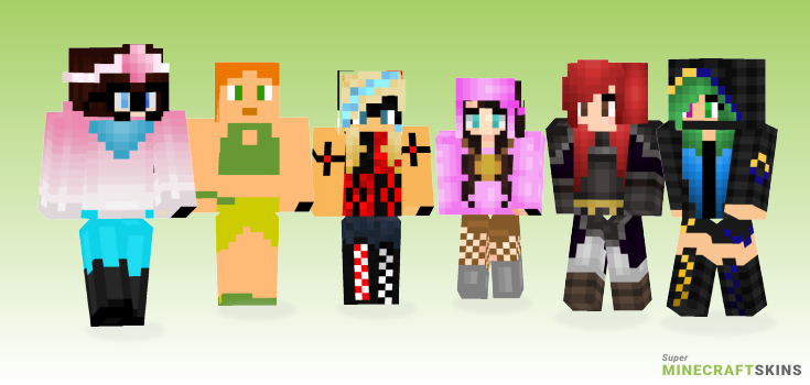 Izzy Minecraft Skins - Best Free Minecraft skins for Girls and Boys
