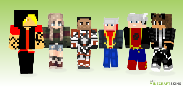 Jace Minecraft Skins - Best Free Minecraft skins for Girls and Boys