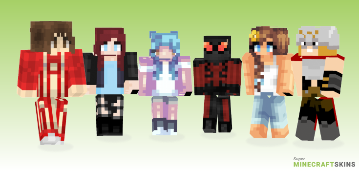 Jane Minecraft Skins - Best Free Minecraft skins for Girls and Boys
