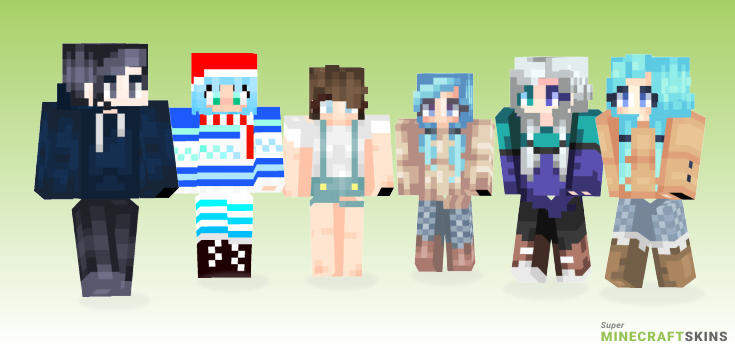 January Minecraft Skins - Best Free Minecraft skins for Girls and Boys