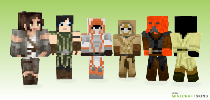 Jedi Minecraft Skins - Best Free Minecraft skins for Girls and Boys