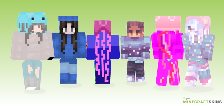 Jellyfish Minecraft Skins - Best Free Minecraft skins for Girls and Boys