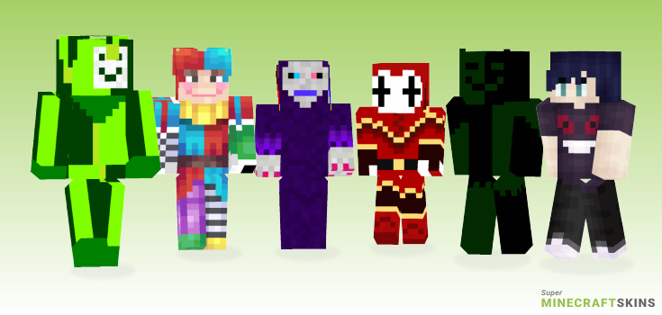 Jester Minecraft Skins - Best Free Minecraft skins for Girls and Boys