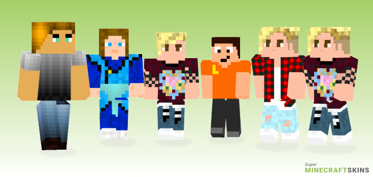 Justin Minecraft Skins - Best Free Minecraft skins for Girls and Boys