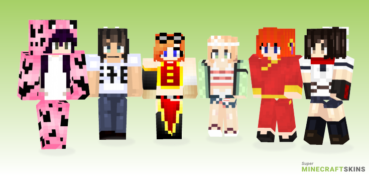 Kagura Minecraft Skins - Best Free Minecraft skins for Girls and Boys