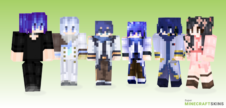 Kaito Minecraft Skins - Best Free Minecraft skins for Girls and Boys