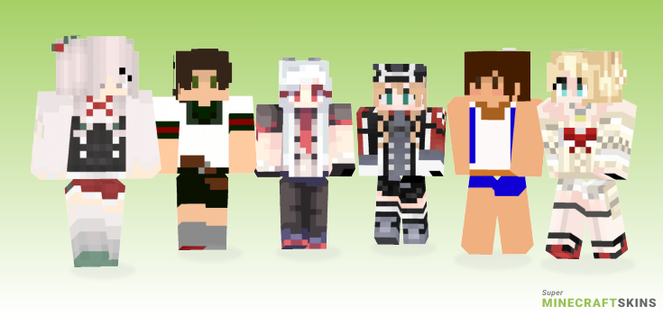 Kantai Minecraft Skins - Best Free Minecraft skins for Girls and Boys