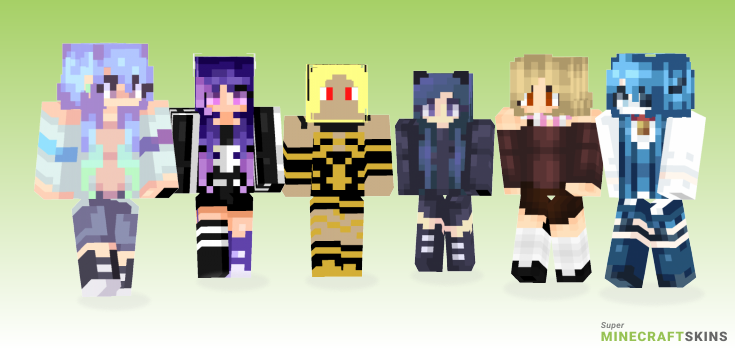 Kat Minecraft Skins - Best Free Minecraft skins for Girls and Boys