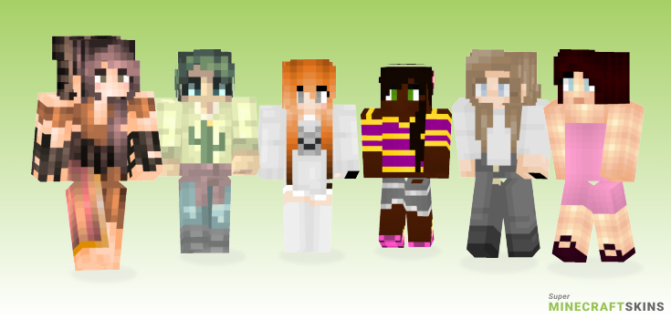 Kate Minecraft Skins - Best Free Minecraft skins for Girls and Boys