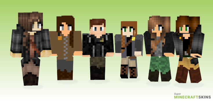 Katniss everdeen Minecraft Skins - Best Free Minecraft skins for Girls and Boys