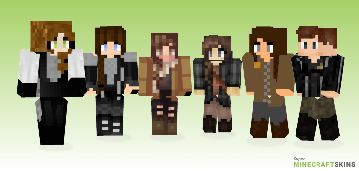 Katniss Minecraft Skins - Best Free Minecraft skins for Girls and Boys