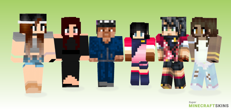 Kay Minecraft Skins - Best Free Minecraft skins for Girls and Boys