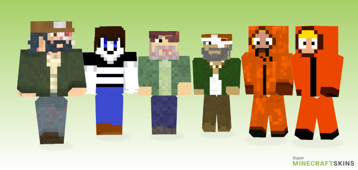 Kenny Minecraft Skins - Best Free Minecraft skins for Girls and Boys