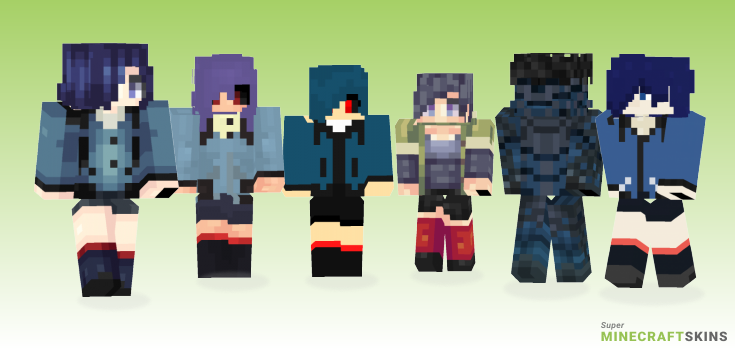 Kirishima Minecraft Skins - Best Free Minecraft skins for Girls and Boys