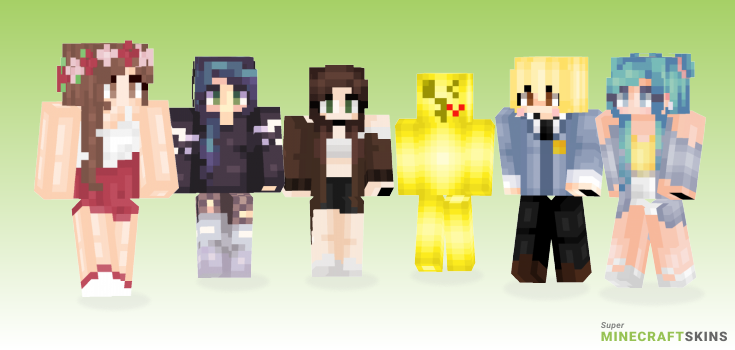Kiss Minecraft Skins - Best Free Minecraft skins for Girls and Boys