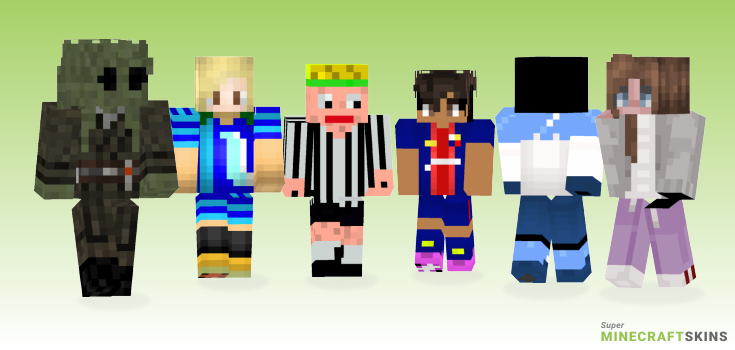 Kit Minecraft Skins - Best Free Minecraft skins for Girls and Boys