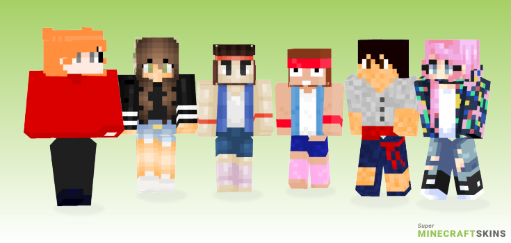 Ko Minecraft Skins - Best Free Minecraft skins for Girls and Boys