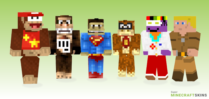 Kong Minecraft Skins - Best Free Minecraft skins for Girls and Boys