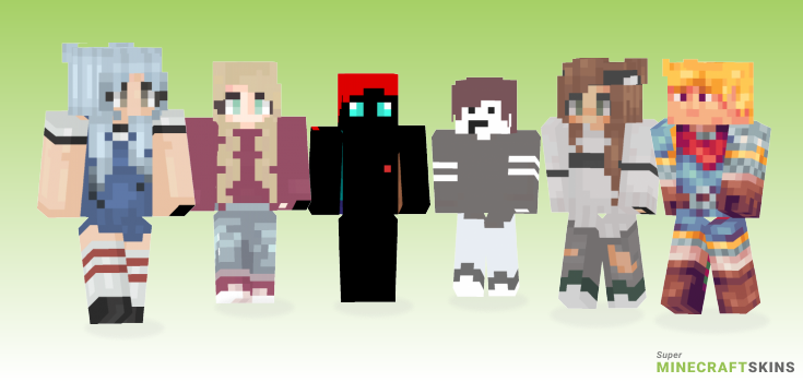 Lame Minecraft Skins - Best Free Minecraft skins for Girls and Boys
