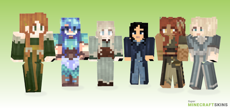 Lass Minecraft Skins - Best Free Minecraft skins for Girls and Boys