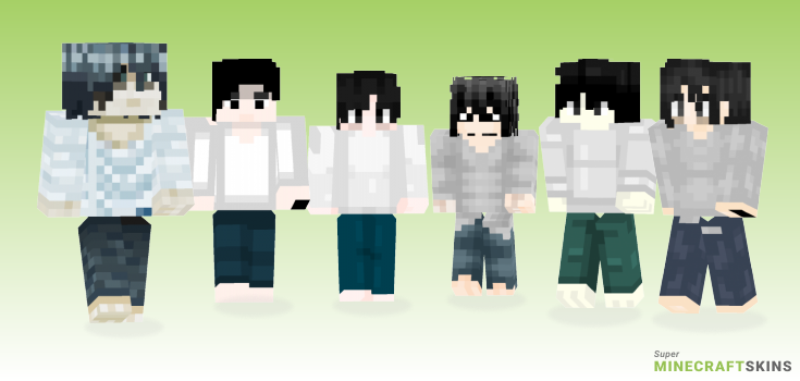 Lawliet Minecraft Skins - Best Free Minecraft skins for Girls and Boys