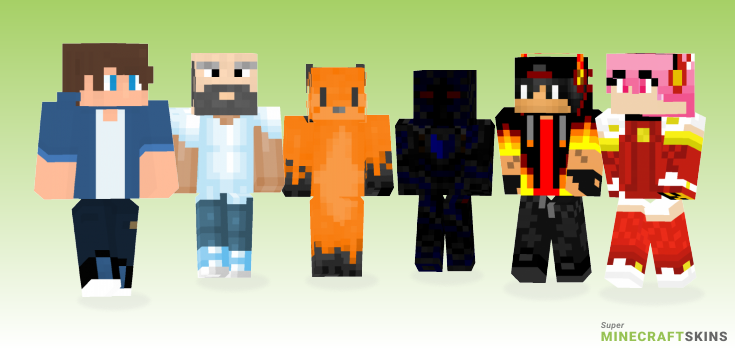 Layer Minecraft Skins - Best Free Minecraft skins for Girls and Boys