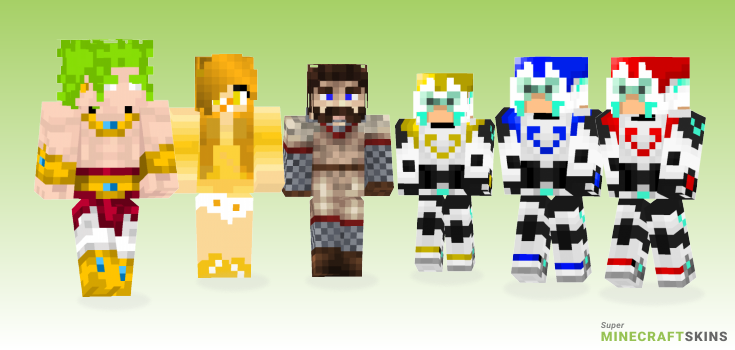 Legendary Minecraft Skins - Best Free Minecraft skins for Girls and Boys
