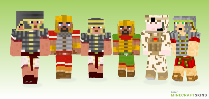 Legionary Minecraft Skins - Best Free Minecraft skins for Girls and Boys