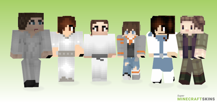 Leia Minecraft Skins - Best Free Minecraft skins for Girls and Boys