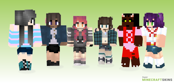 Lena Minecraft Skins - Best Free Minecraft skins for Girls and Boys