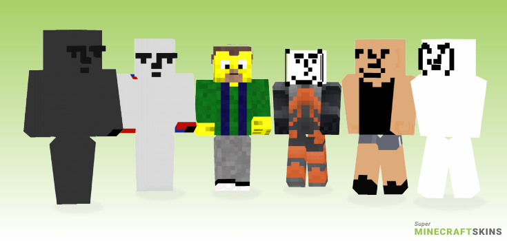 Lenny Minecraft Skins - Best Free Minecraft skins for Girls and Boys