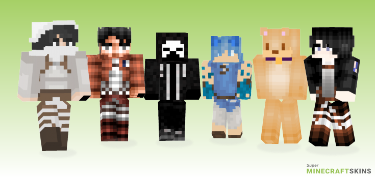 Levi Minecraft Skins - Best Free Minecraft skins for Girls and Boys