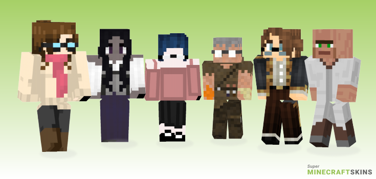 Librarian Minecraft Skins - Best Free Minecraft skins for Girls and Boys