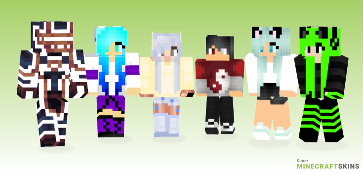 Light Minecraft Skins - Best Free Minecraft skins for Girls and Boys