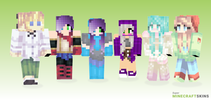 Lilly Minecraft Skins - Best Free Minecraft skins for Girls and Boys