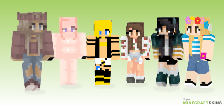 Lily Minecraft Skins - Best Free Minecraft skins for Girls and Boys