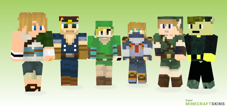 Link Minecraft Skins - Best Free Minecraft skins for Girls and Boys