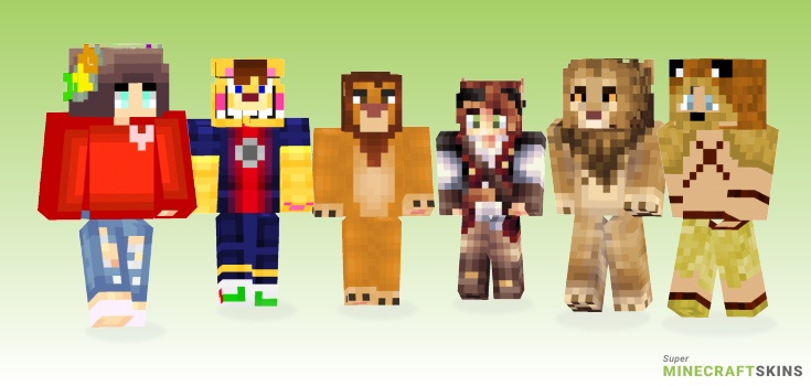 Lion Minecraft Skins - Best Free Minecraft skins for Girls and Boys