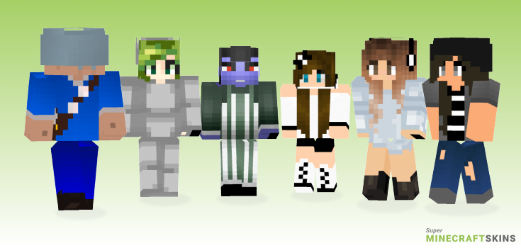 Literally Minecraft Skins - Best Free Minecraft skins for Girls and Boys