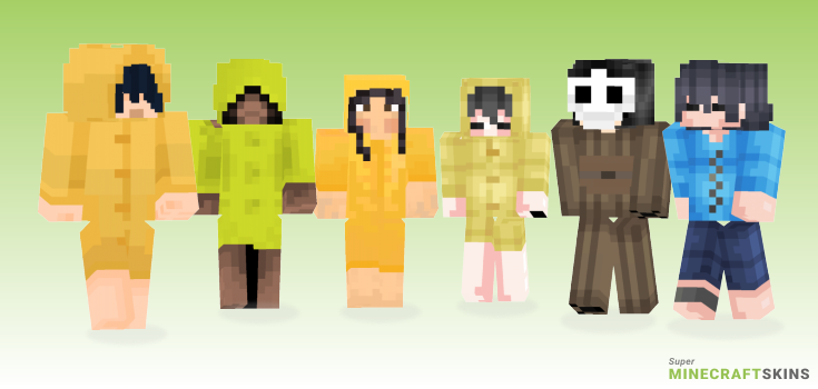 Little nightmares Minecraft Skins - Best Free Minecraft skins for Girls and Boys
