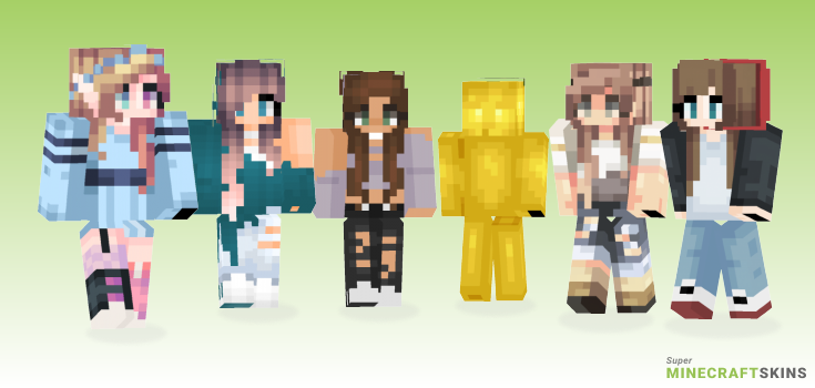 Livin Minecraft Skins - Best Free Minecraft skins for Girls and Boys