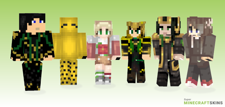 Loki Minecraft Skins - Best Free Minecraft skins for Girls and Boys