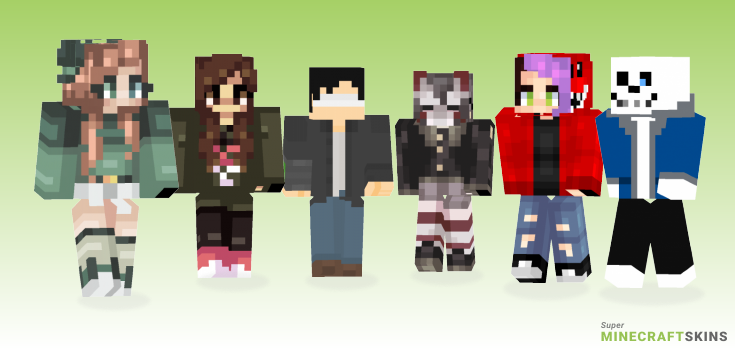 Look its Minecraft Skins - Best Free Minecraft skins for Girls and Boys