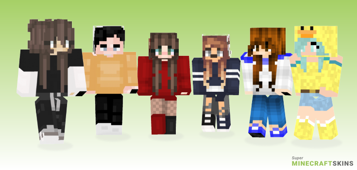 Looks like Minecraft Skins - Best Free Minecraft skins for Girls and Boys