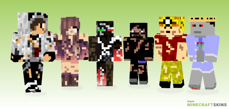 Lost world Minecraft Skins - Best Free Minecraft skins for Girls and Boys
