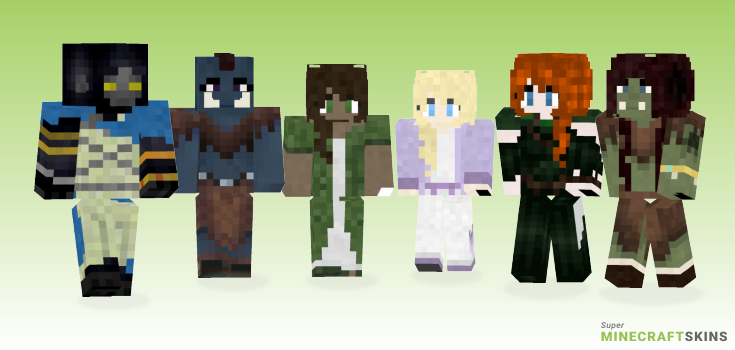 Lotc female Minecraft Skins - Best Free Minecraft skins for Girls and Boys