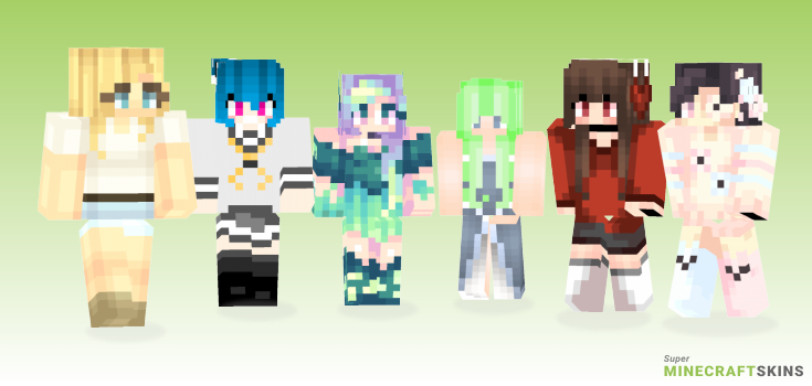 Love Minecraft Skins - Best Free Minecraft skins for Girls and Boys
